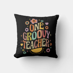 One groovy teacher cushion