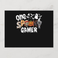 One Halloween Spooky Gamer Leopard Groovy