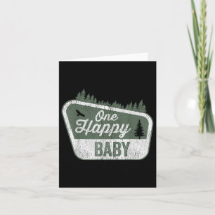 One Happy Baby Matching Family Birthday Party Camp Card