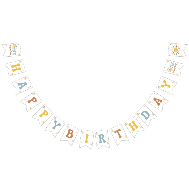 One Happy Boy Banner (All)