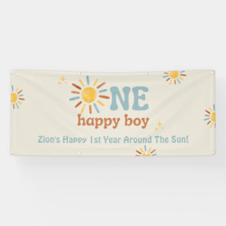 One Happy Boy Banner