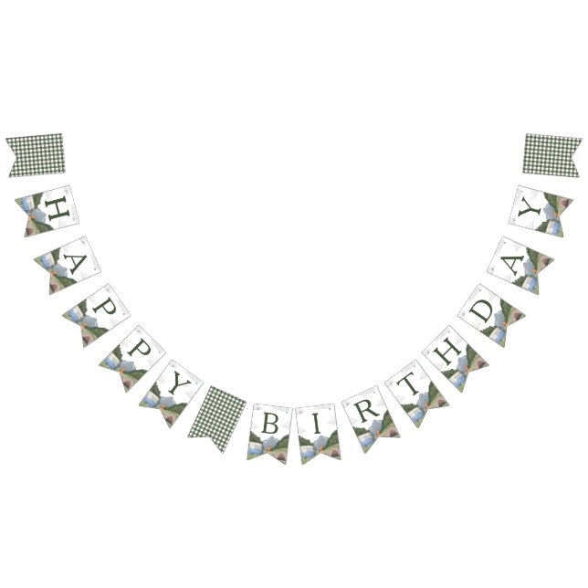 One Happy Camper 1st Birthday Banner (All)