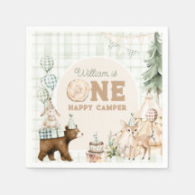 One Happy Camper First Birthday