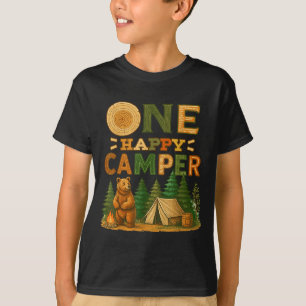 One Happy Camper Matching Family Birthday Party Ca T-Shirt