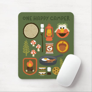 One Happy Camper Mouse Mat
