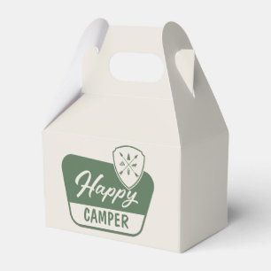 ONE happy camper, One First Birthday, Woodland Favour Box