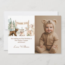 One Happy Camper Photo First Birthday