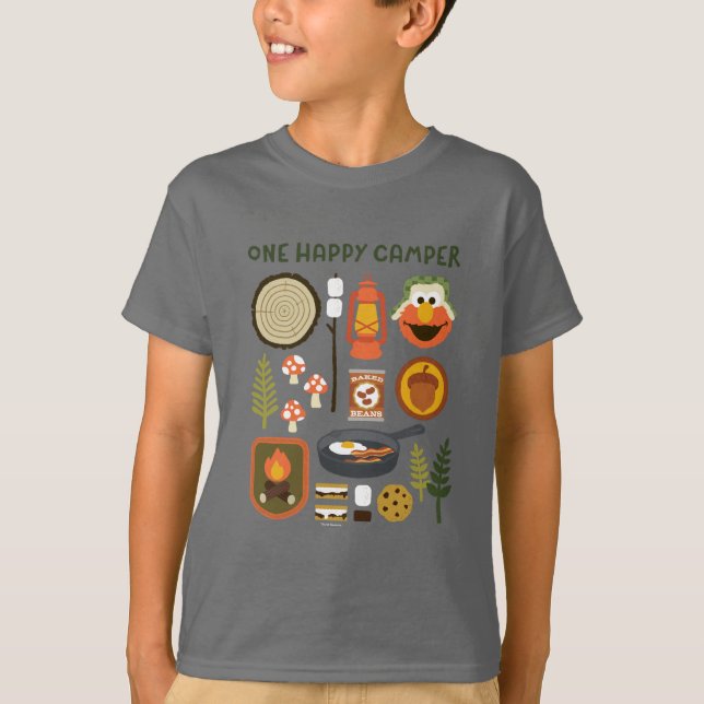 One Happy Camper T-Shirt (Front)