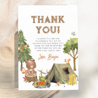 One Happy Camper Woodland Boy 1st Birthday Party