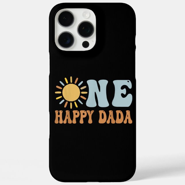 One Happy Dada of The Birthday First Trip Around t Case-Mate iPhone Case (Back)