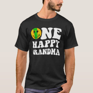 One Happy Dude 1st Birthday One Cool Grandma Famil T-Shirt