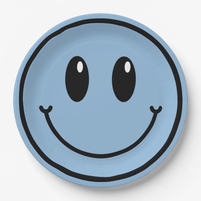 One Happy Dude 1st birthday Paper Plates (Front)