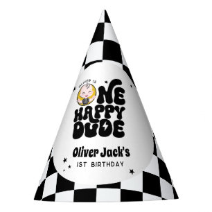 One Happy Dude 1st Birthday Party Hat