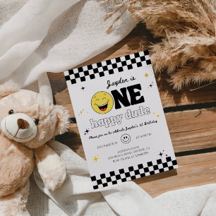 One Happy Dude 1st Birthday Party Invitation