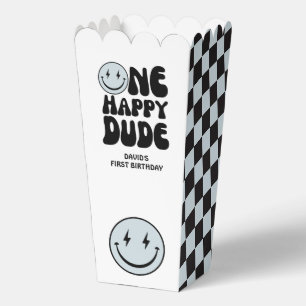 One Happy Dude Blue Happy Face Favour Box