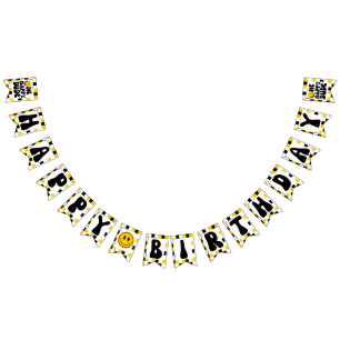  One Happy Dude Boy 1st Birthday Bunting