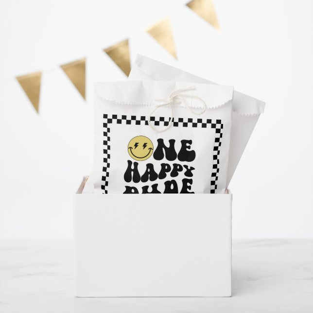 One Happy Dude | Boys Rad Kids 1st Birthday Favour Bags (Party)