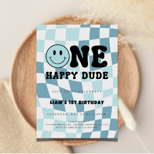 One happy Dude Invitation
