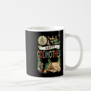 One Happy Godmother Camper First Birthday Camng Be Coffee Mug