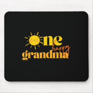 One Happy Grandma Birthday First Trip Around The S Mouse Mat
