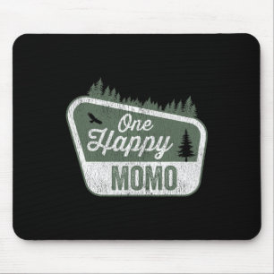 One Happy Momo Matching Family Birthday Party Camp Mouse Mat