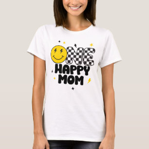 ONE Happy Mum of Birthday Boy Shirt