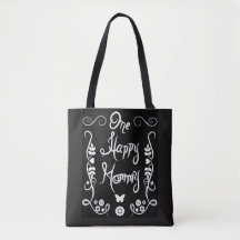 One Happy Mummy Pretty Flourish Tote Bag