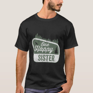 One Happy Sister Matching Family Birthday Party Ca T-Shirt