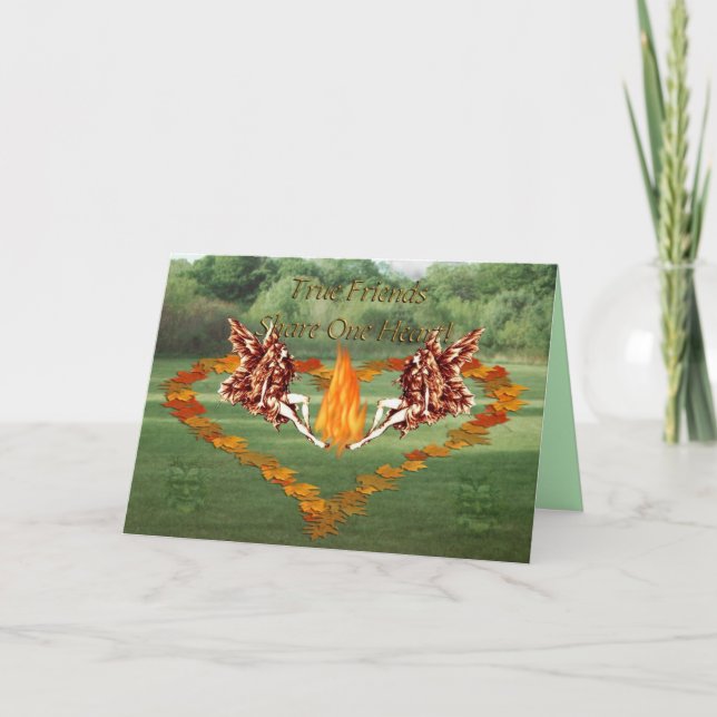One Heart Thank You Card (Front)