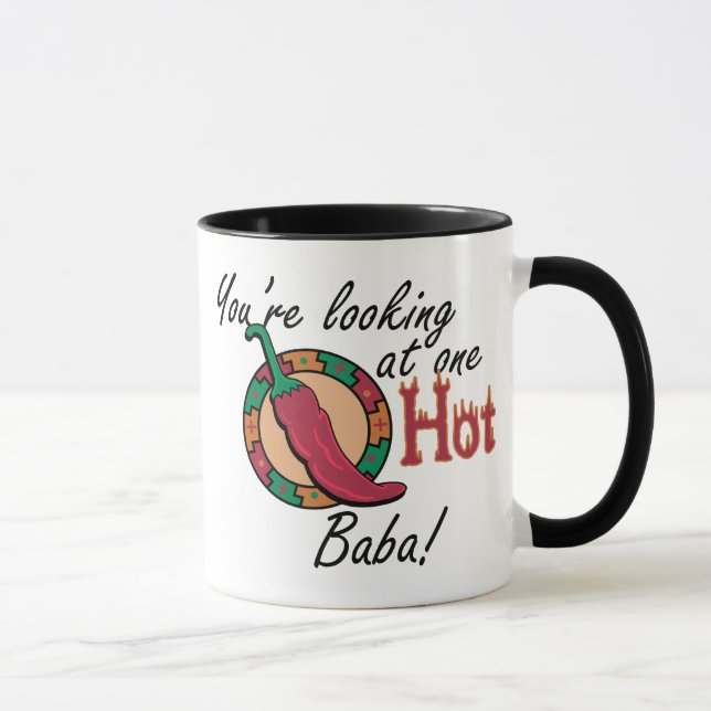One Hot Baba Mug (Right)