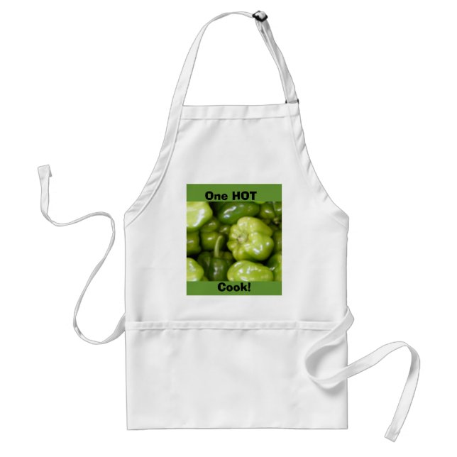 One HOT Cook! Standard Apron (Front)