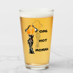 ONE HOT MOMMA  GLASS