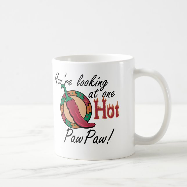 One Hot PawPaw Coffee Mug (Right)