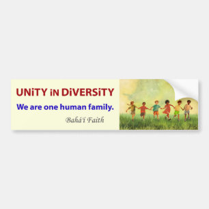 One Human Family Bumper Sticker