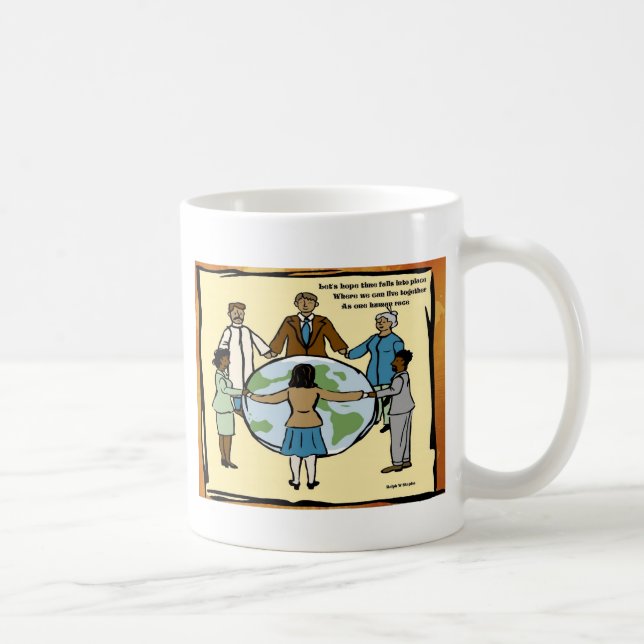 One humanity coffee mug (Right)