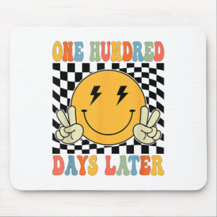 One Hundred 100th Day Of School Later Teacher Kid  Mouse Mat