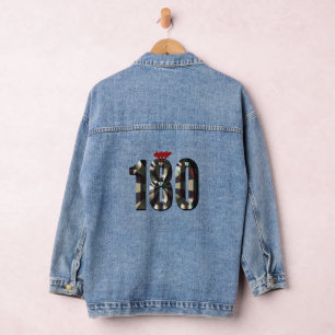 One Hundred And Eighty At Darts, Denim Jacket