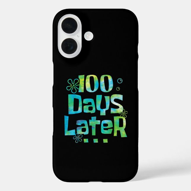 One Hundred Days Later 100th day of school Case-Mate iPhone Case (Back)