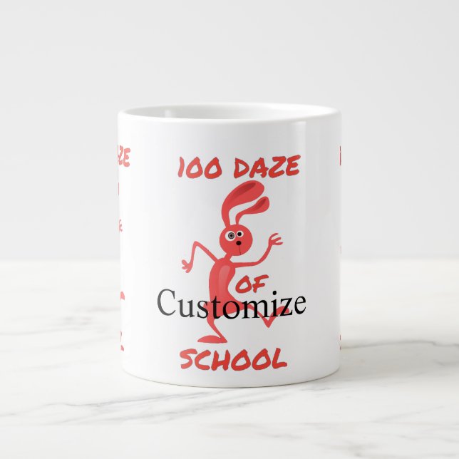 One Hundred Daze Of School Thunder_Cove  Large Coffee Mug (Front)