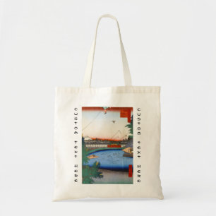 One Hundred Famous Views of Edo Ando Hiroshige Tote Bag