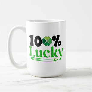 One Hundred Percent Lucky St. Patrick’s Day -61101 Coffee Mug