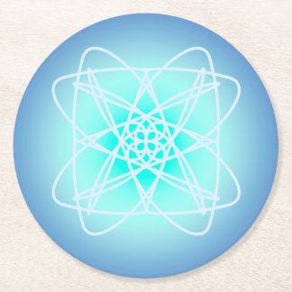 one hundred ten round paper coaster