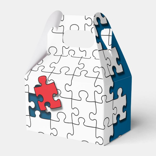 One in 110 - Autism Awareness Favour Box (Front Side)