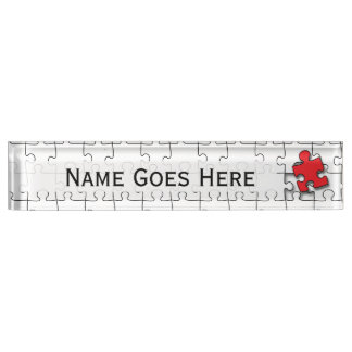 One in 110 - Autism Awareness Nameplate