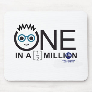 One In a Half Million Logo - Mouse Pad
