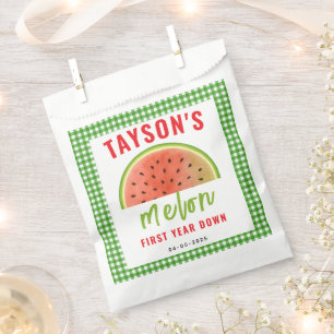 One in a Melon 1st Birthday – Cute Watermelon Favour Bags