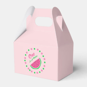 One In A Melon 1st Birthday Favour Box