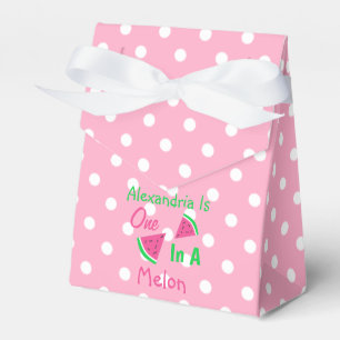 One In A Melon 1st Birthday Favour Box
