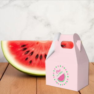 One In A Melon 1st Birthday Favour Box