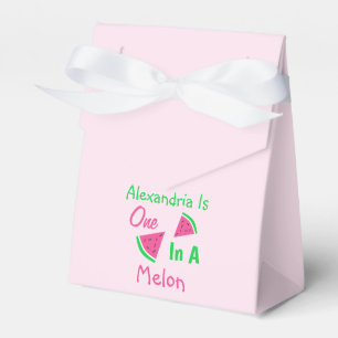 One In A Melon 1st Birthday Favour Box